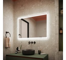 Зеркало для ванной комнаты SANCOS City 1000х700 c  подсветкой
