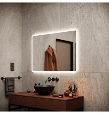 Зеркало для ванной комнаты SANCOS Arcadia 1000х700 с подсветкой