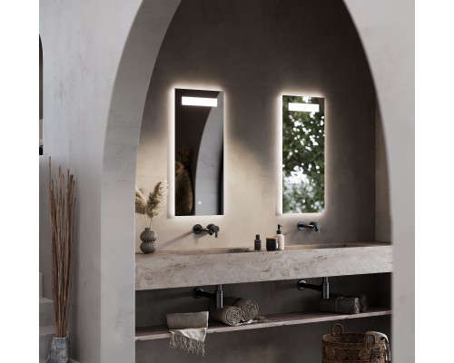 Зеркало для ванной комнаты  SANCOS Solo 350х800 с подсветкой