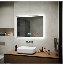 Зеркало для ванной комнаты SANCOS City 2.0  900x700  c  подсветкой