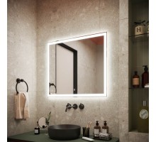 Зеркало для ванной комнаты SANCOS City 800х700 c  подсветкой 