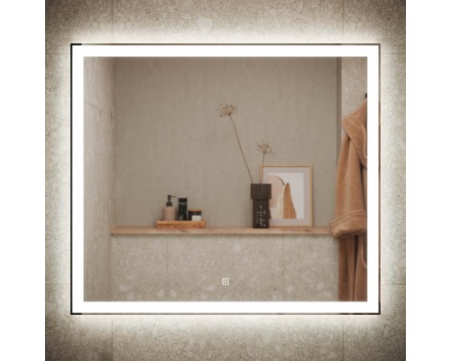 Зеркало для ванной комнаты SANCOS City 800х700 c  подсветкой 